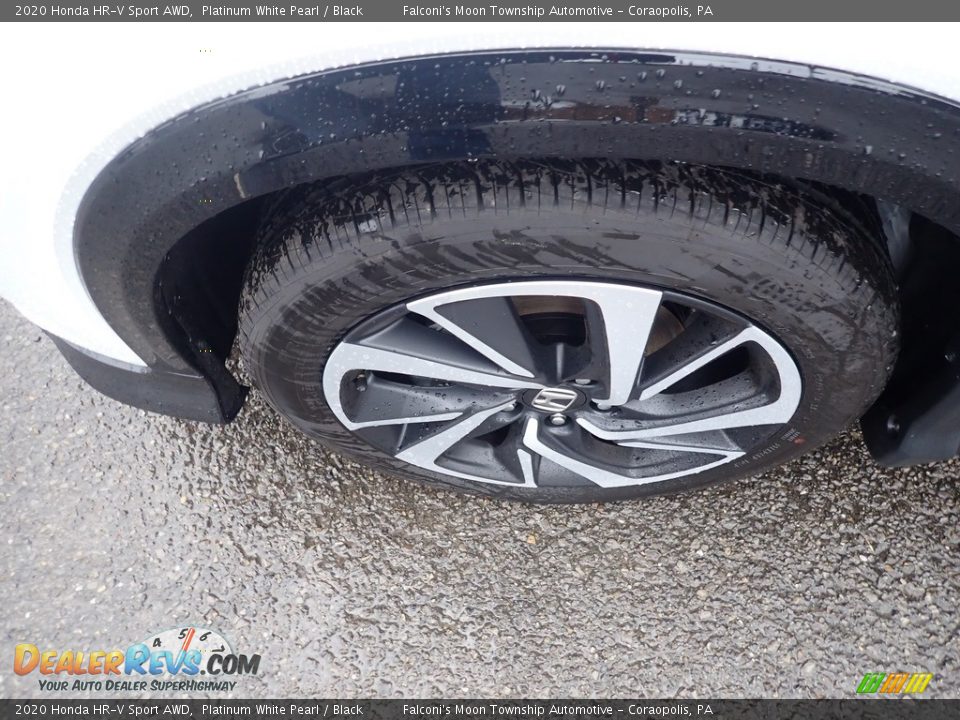 2020 Honda HR-V Sport AWD Platinum White Pearl / Black Photo #8