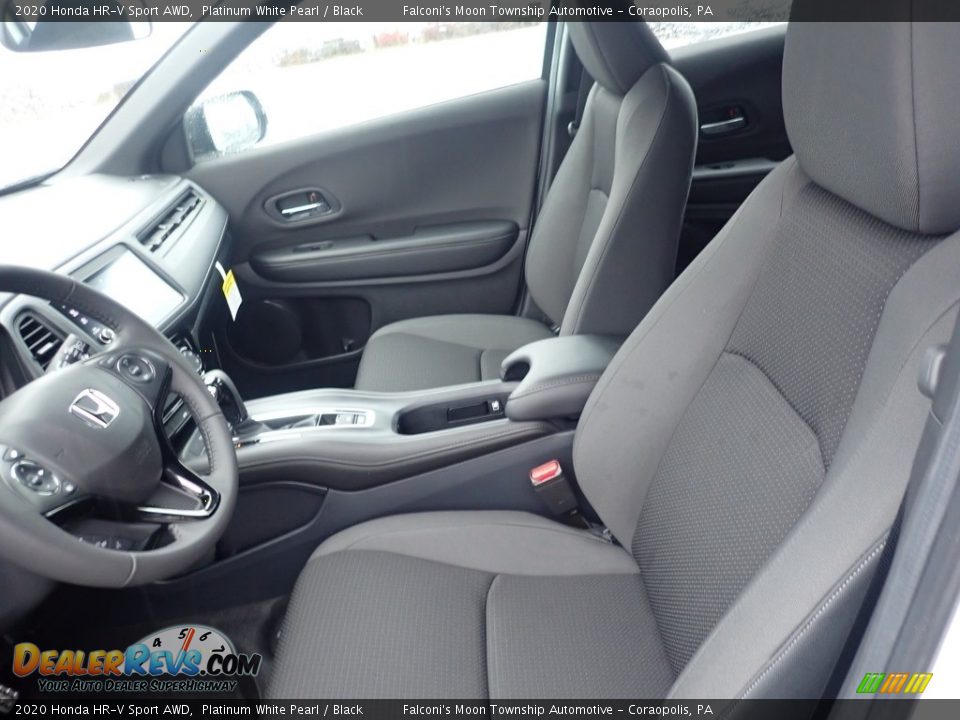 2020 Honda HR-V Sport AWD Platinum White Pearl / Black Photo #9