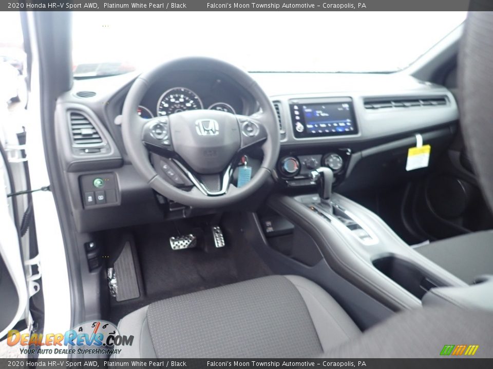 2020 Honda HR-V Sport AWD Platinum White Pearl / Black Photo #11