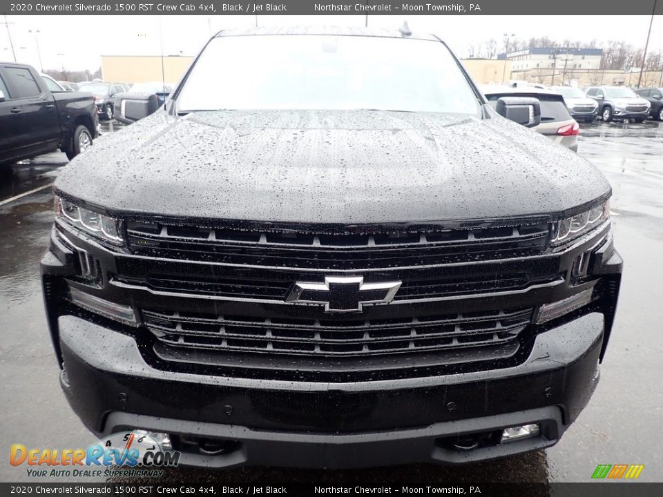 2020 Chevrolet Silverado 1500 RST Crew Cab 4x4 Black / Jet Black Photo #8