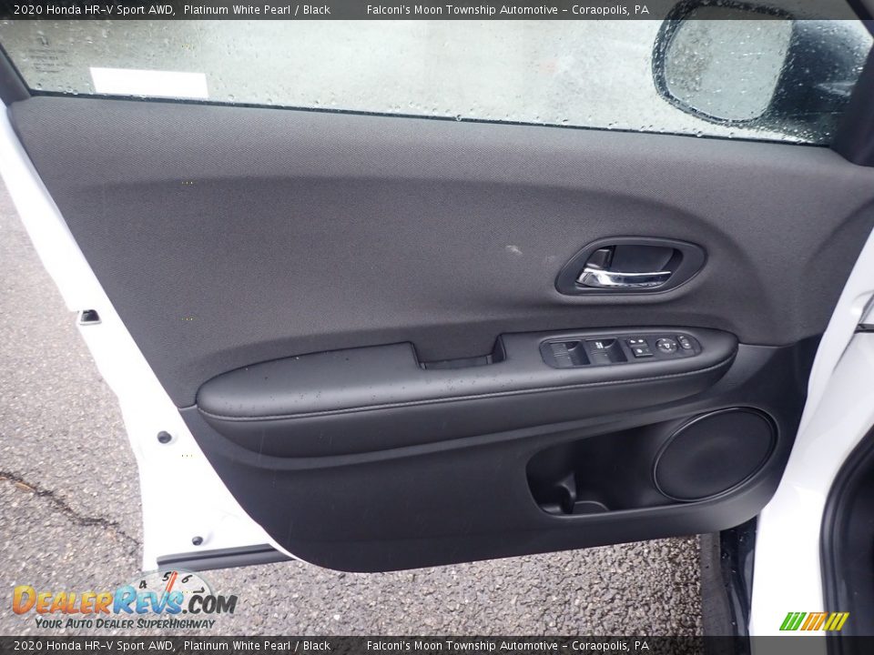 2020 Honda HR-V Sport AWD Platinum White Pearl / Black Photo #12