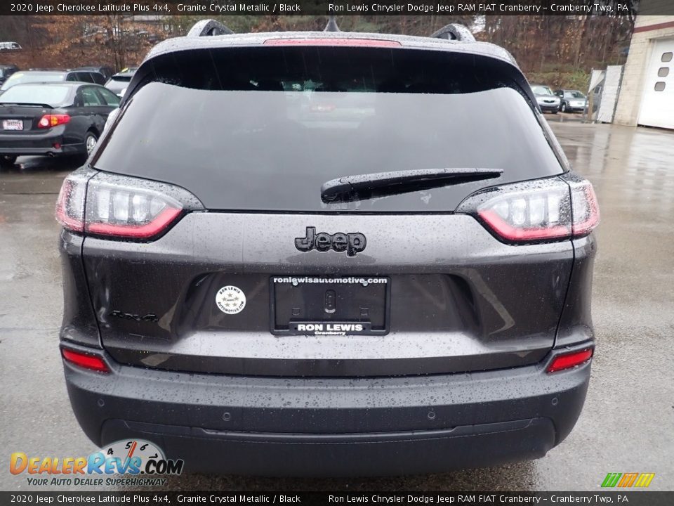 2020 Jeep Cherokee Latitude Plus 4x4 Granite Crystal Metallic / Black Photo #4