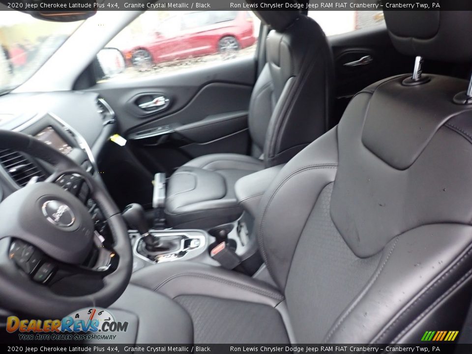 2020 Jeep Cherokee Latitude Plus 4x4 Granite Crystal Metallic / Black Photo #11
