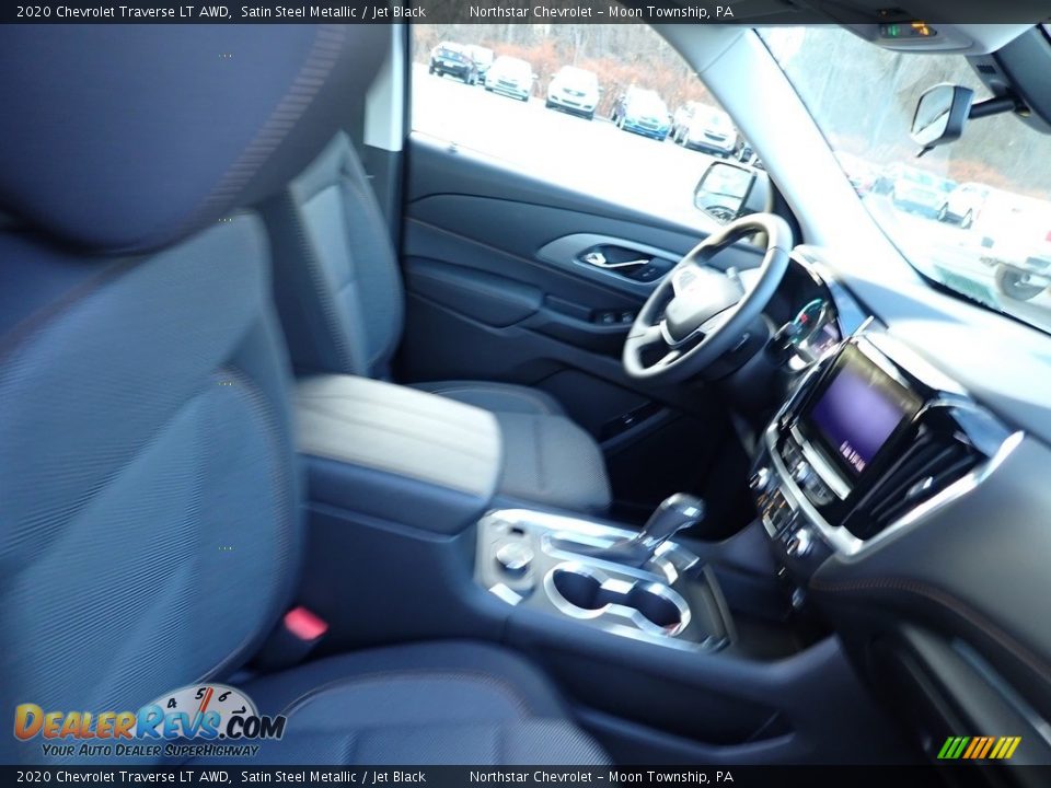 2020 Chevrolet Traverse LT AWD Satin Steel Metallic / Jet Black Photo #10