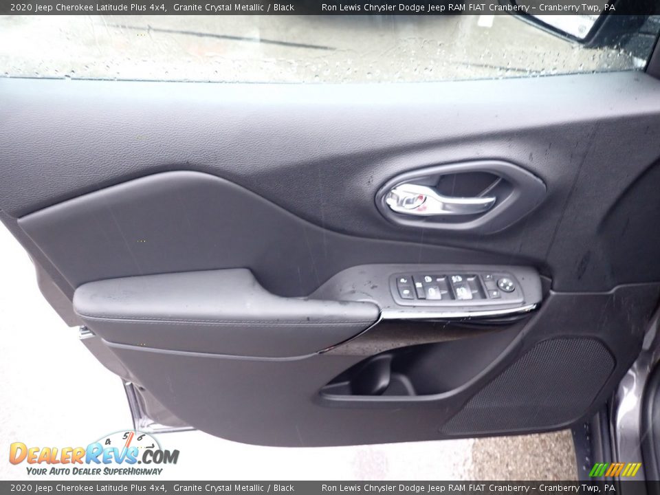2020 Jeep Cherokee Latitude Plus 4x4 Granite Crystal Metallic / Black Photo #12