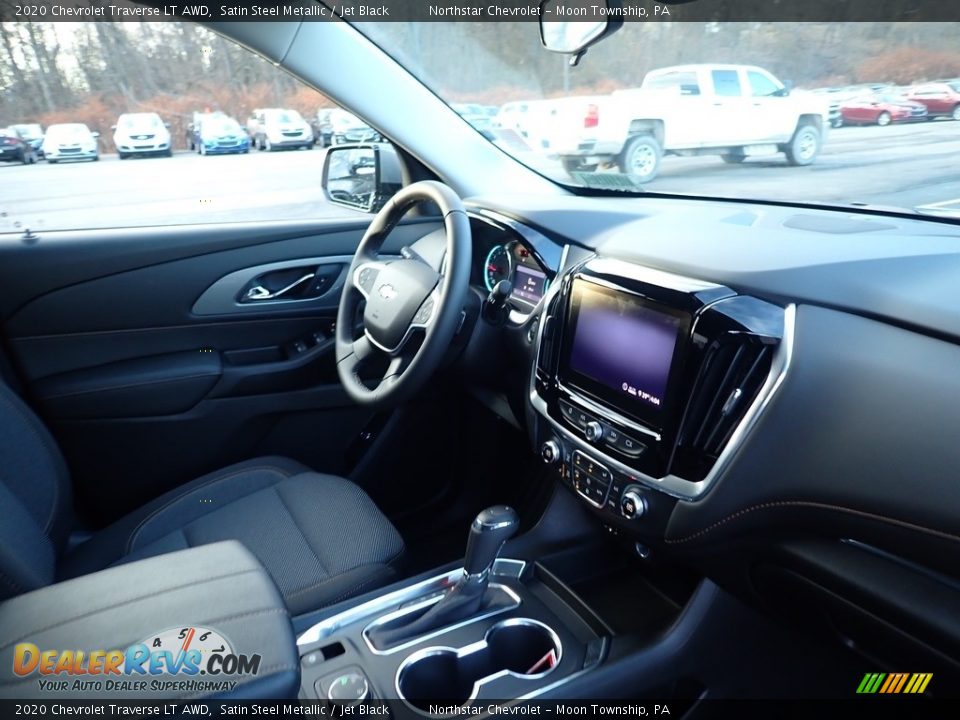 2020 Chevrolet Traverse LT AWD Satin Steel Metallic / Jet Black Photo #11
