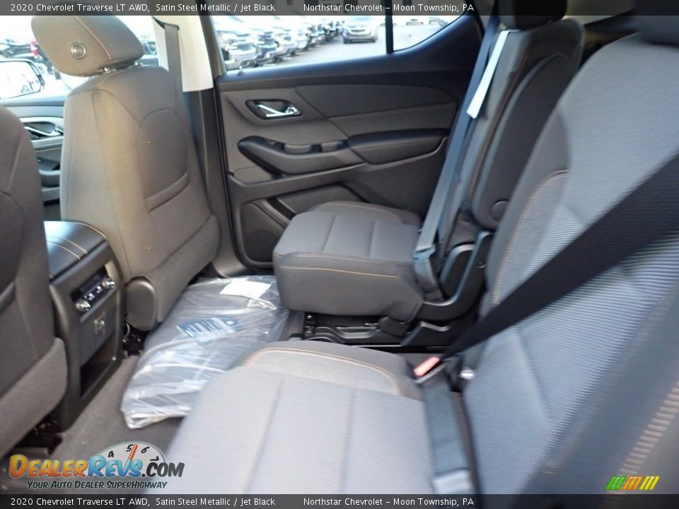 2020 Chevrolet Traverse LT AWD Satin Steel Metallic / Jet Black Photo #12
