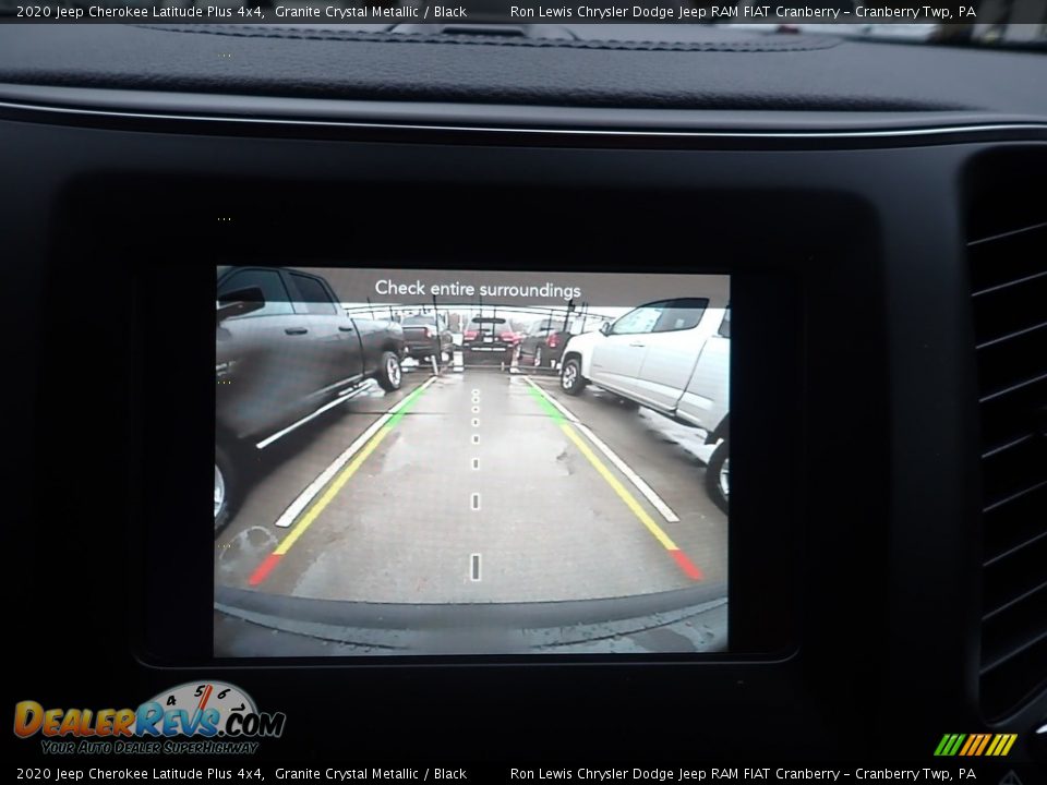 2020 Jeep Cherokee Latitude Plus 4x4 Granite Crystal Metallic / Black Photo #15