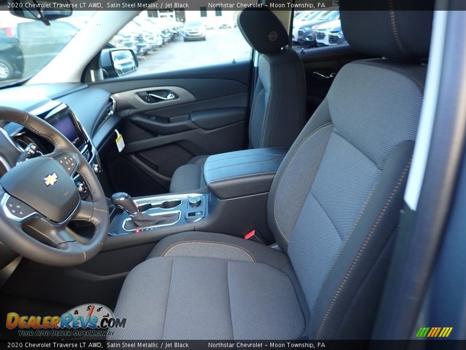 2020 Chevrolet Traverse LT AWD Satin Steel Metallic / Jet Black Photo #14