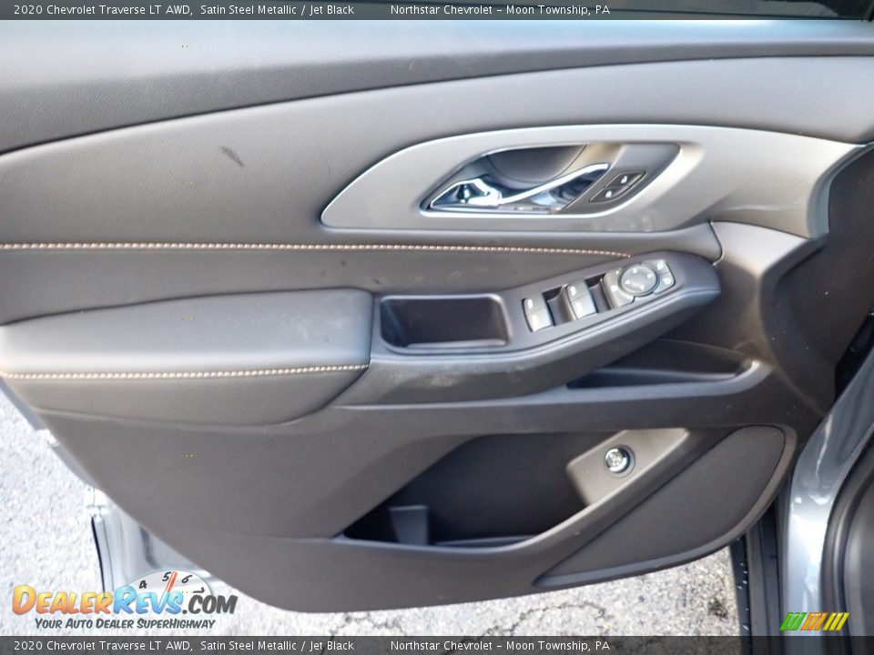 2020 Chevrolet Traverse LT AWD Satin Steel Metallic / Jet Black Photo #15