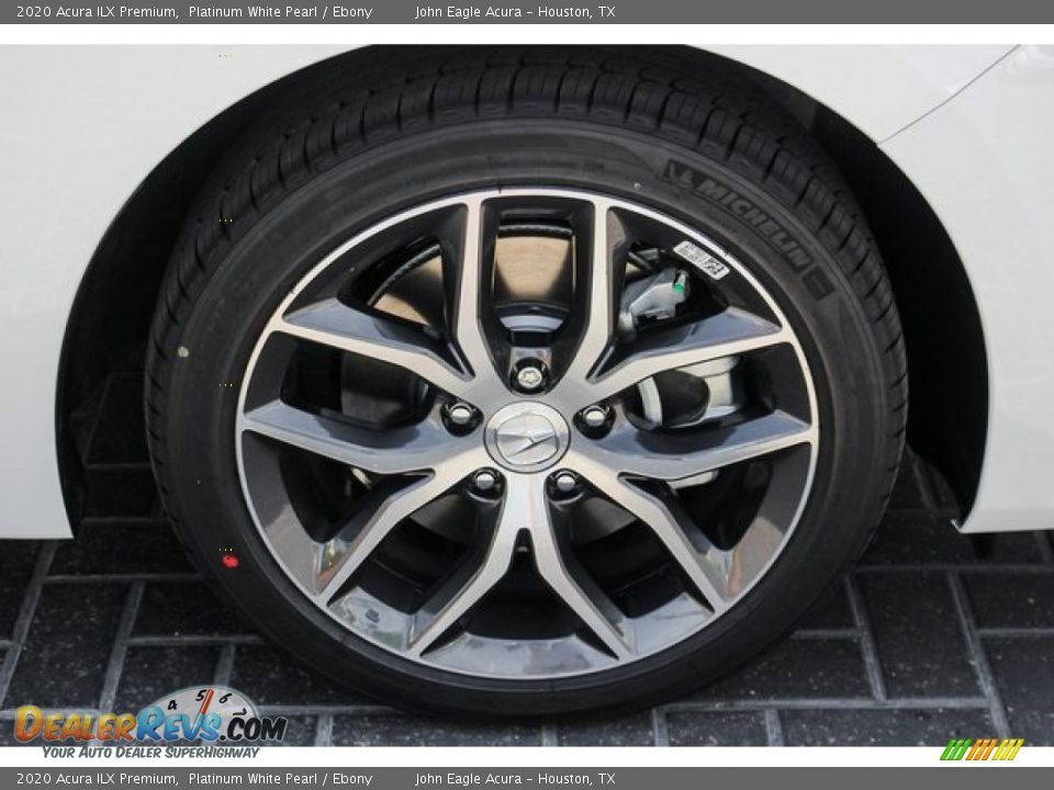 2020 Acura ILX Premium Platinum White Pearl / Ebony Photo #11