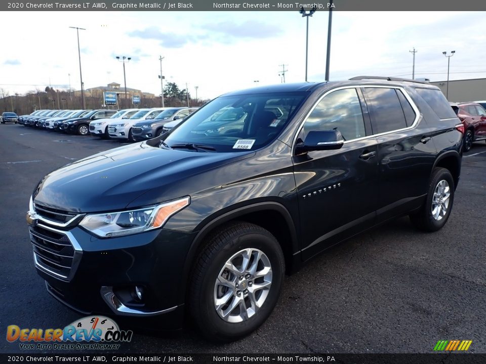 2020 Chevrolet Traverse LT AWD Graphite Metallic / Jet Black Photo #1