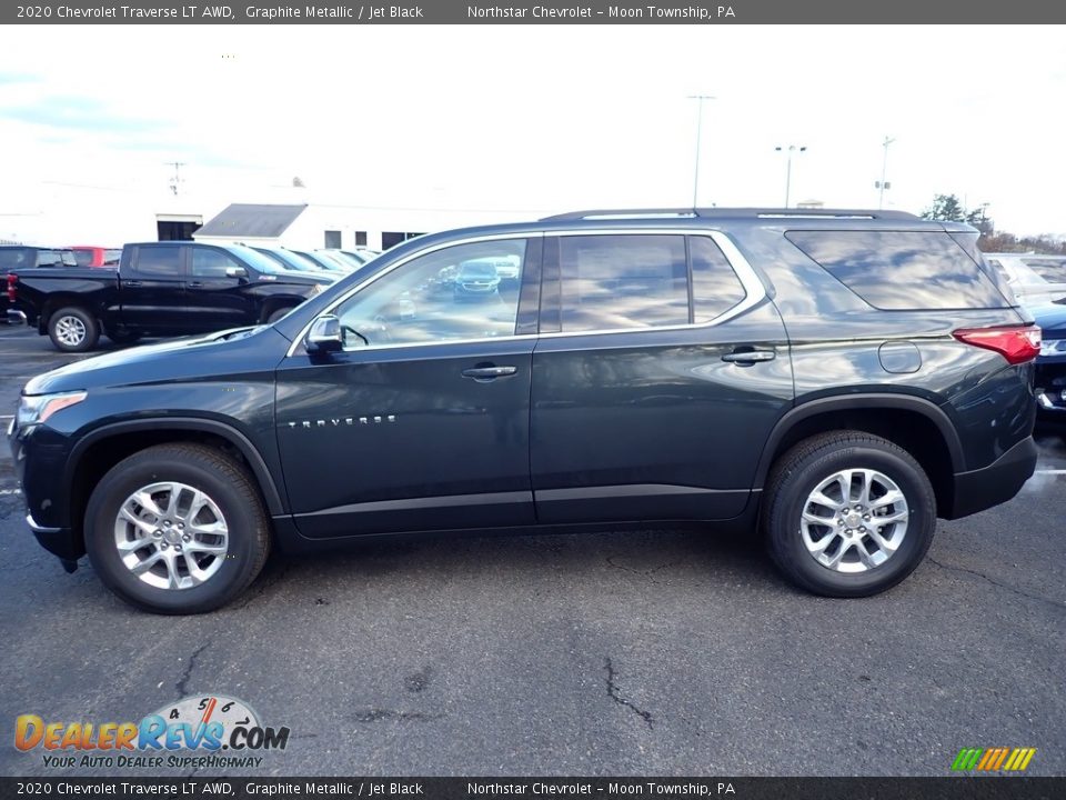 2020 Chevrolet Traverse LT AWD Graphite Metallic / Jet Black Photo #2