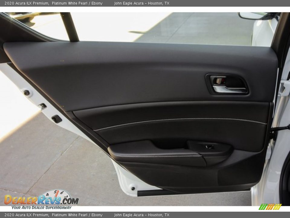 2020 Acura ILX Premium Platinum White Pearl / Ebony Photo #17