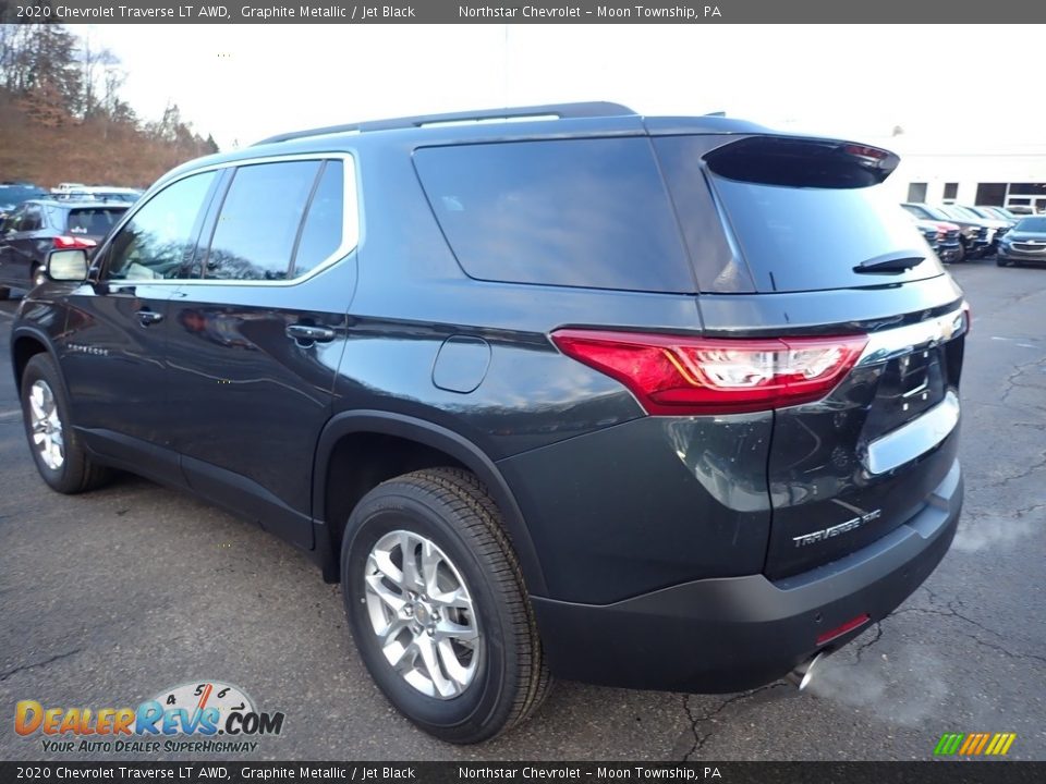 2020 Chevrolet Traverse LT AWD Graphite Metallic / Jet Black Photo #3