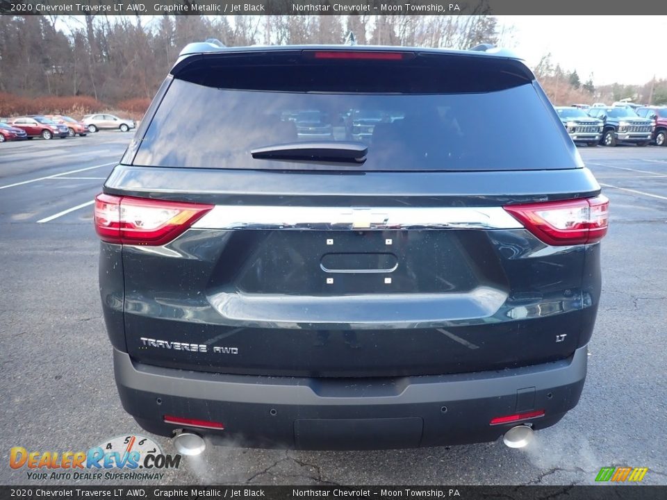 2020 Chevrolet Traverse LT AWD Graphite Metallic / Jet Black Photo #4