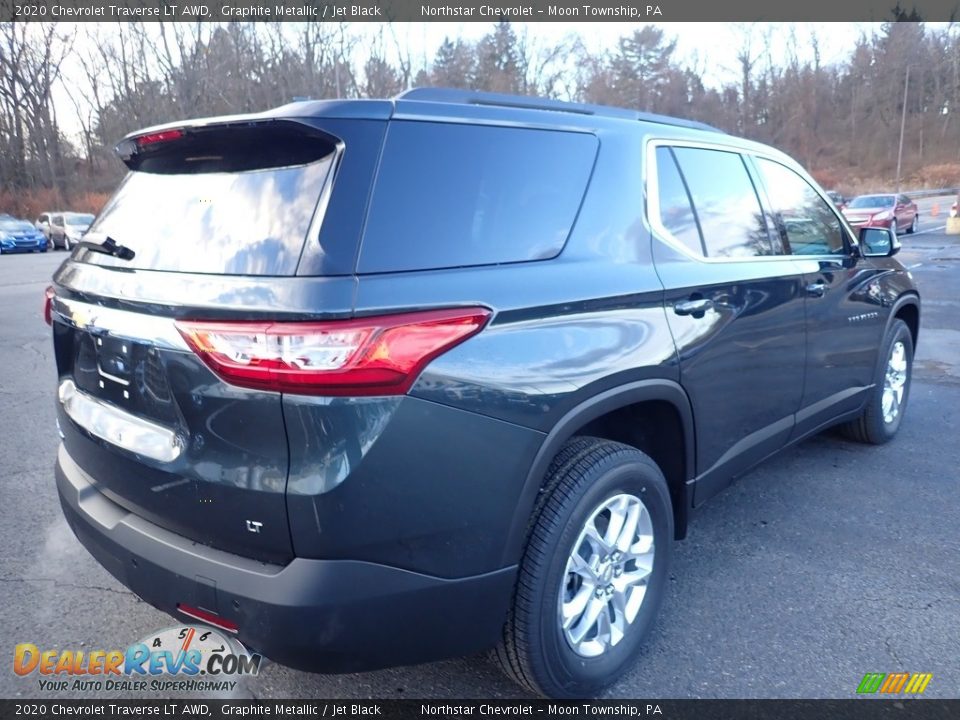 2020 Chevrolet Traverse LT AWD Graphite Metallic / Jet Black Photo #5