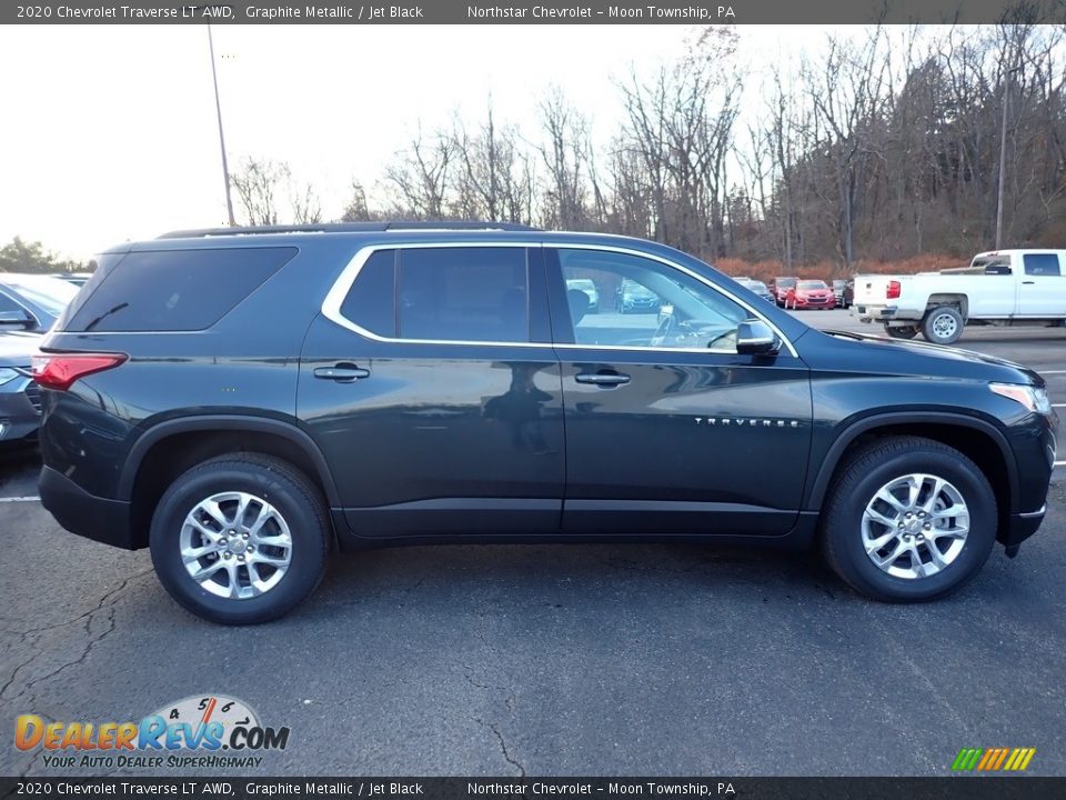 2020 Chevrolet Traverse LT AWD Graphite Metallic / Jet Black Photo #6