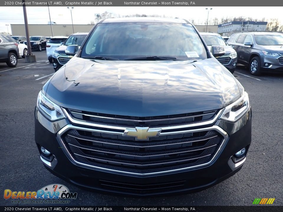 2020 Chevrolet Traverse LT AWD Graphite Metallic / Jet Black Photo #8