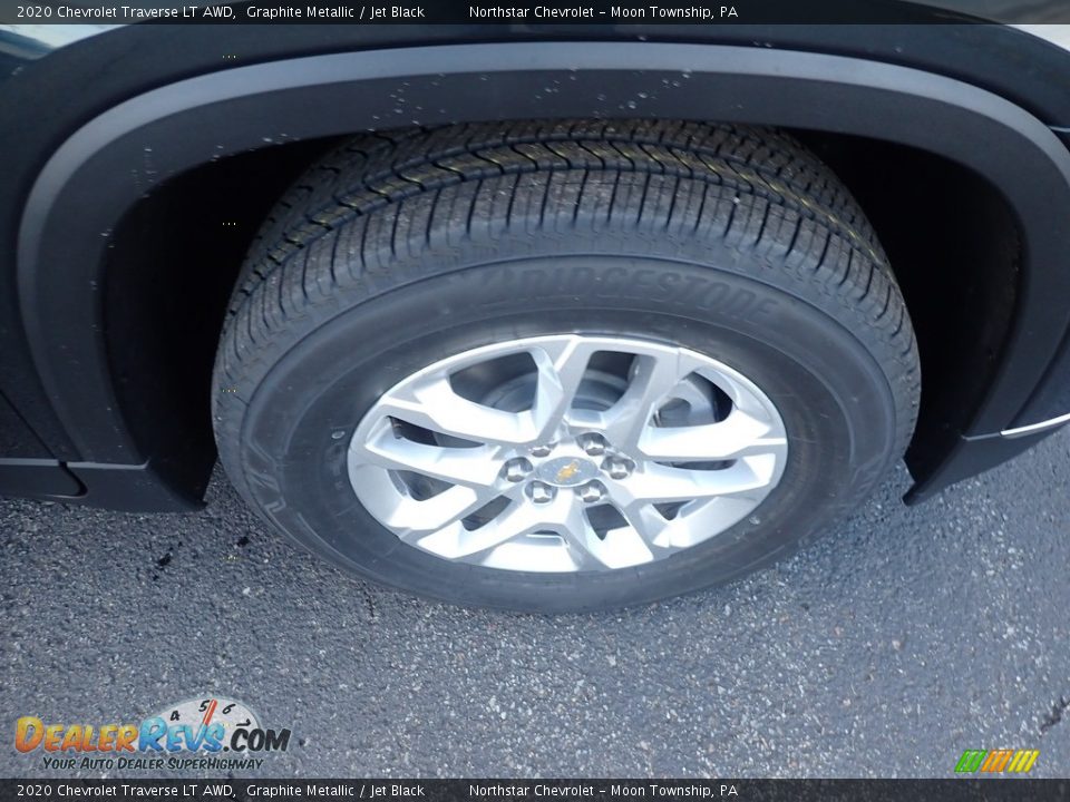 2020 Chevrolet Traverse LT AWD Graphite Metallic / Jet Black Photo #9
