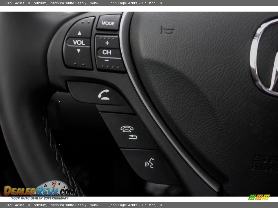 2020 Acura ILX Premium Platinum White Pearl / Ebony Photo #33