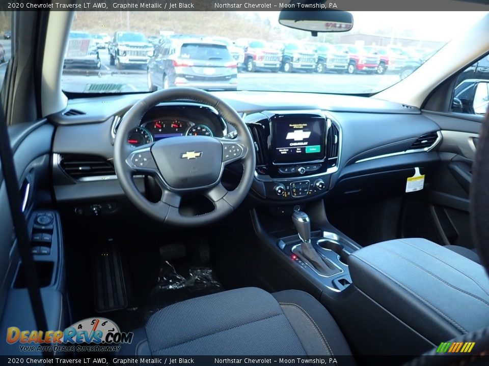 2020 Chevrolet Traverse LT AWD Graphite Metallic / Jet Black Photo #13
