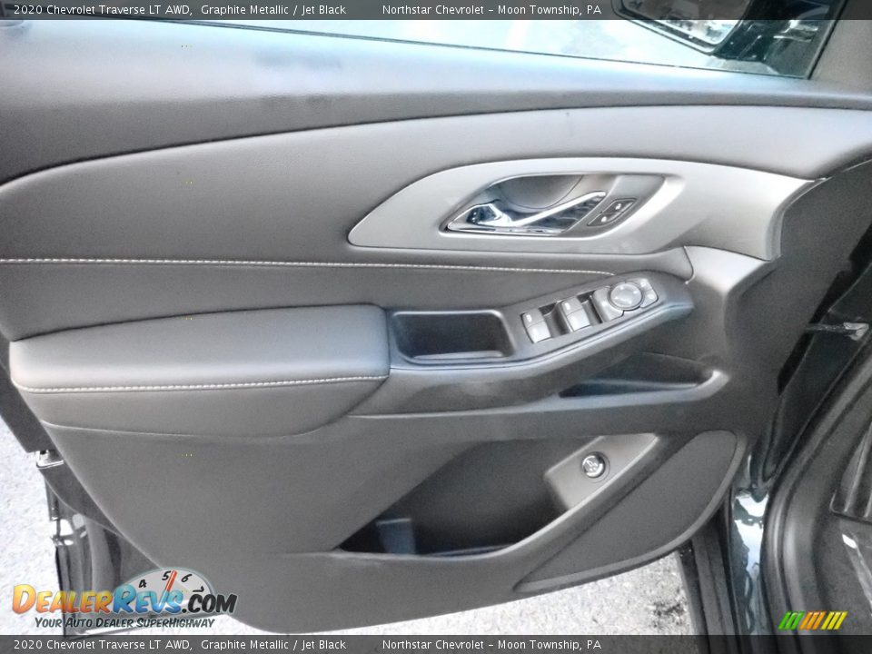 2020 Chevrolet Traverse LT AWD Graphite Metallic / Jet Black Photo #14