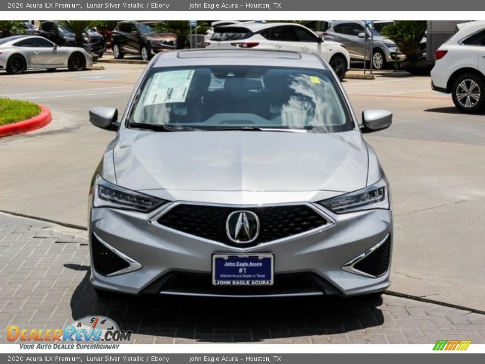 2020 Acura ILX Premium Lunar Silver Metallic / Ebony Photo #2