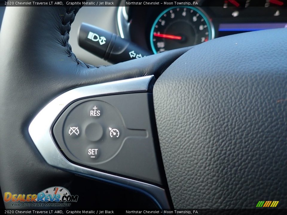 2020 Chevrolet Traverse LT AWD Graphite Metallic / Jet Black Photo #20
