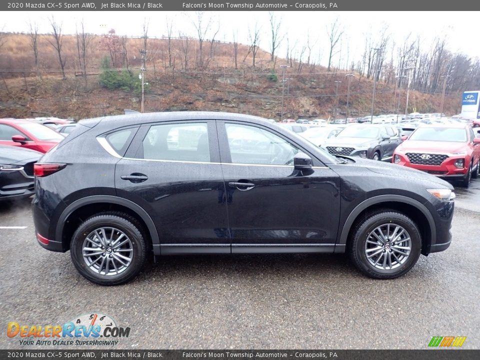 2020 Mazda CX-5 Sport AWD Jet Black Mica / Black Photo #1