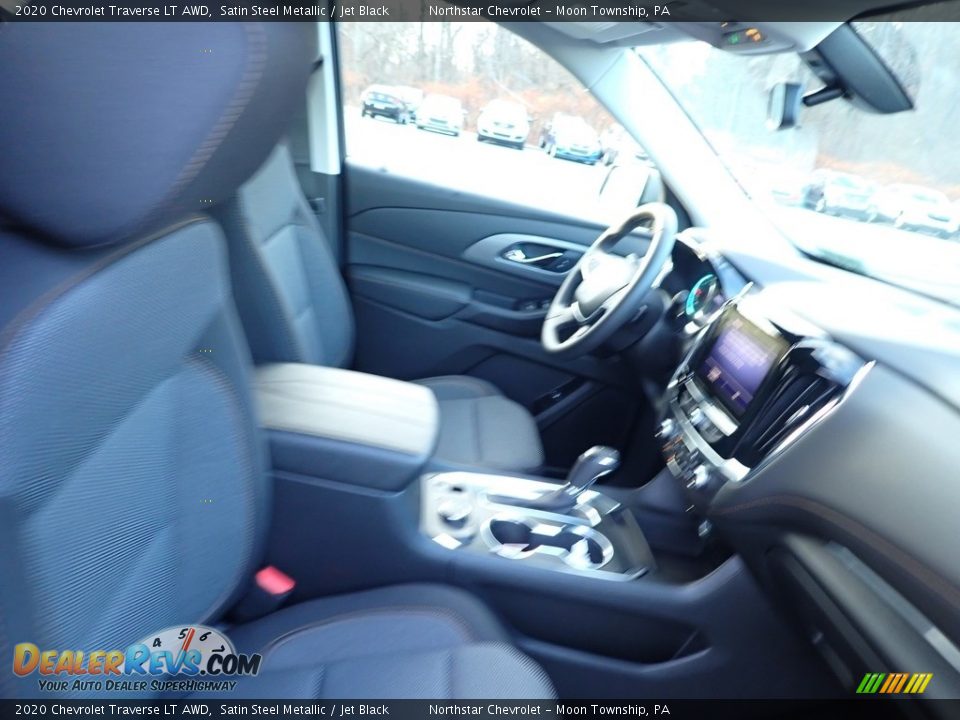 2020 Chevrolet Traverse LT AWD Satin Steel Metallic / Jet Black Photo #10