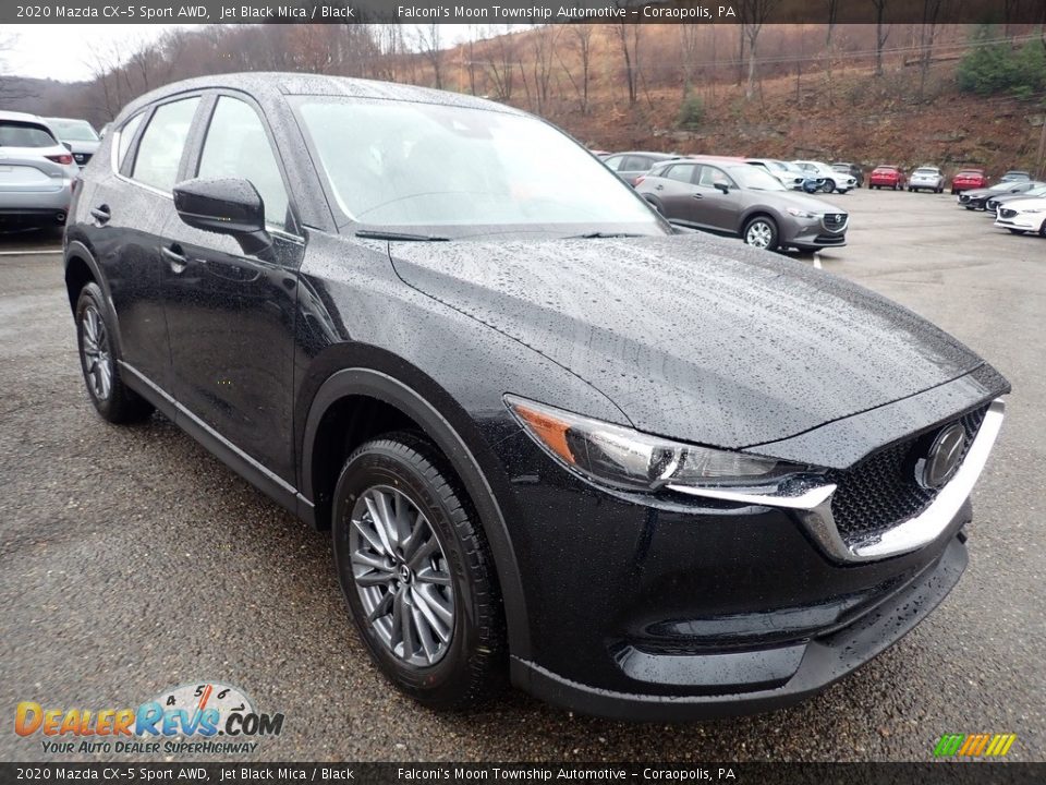 2020 Mazda CX-5 Sport AWD Jet Black Mica / Black Photo #3