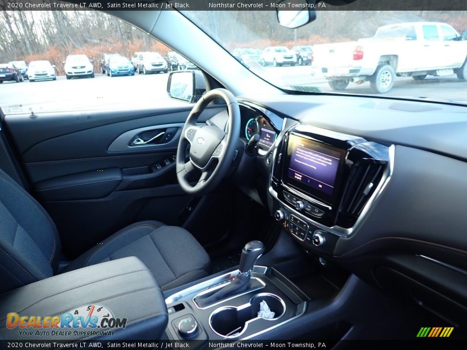 2020 Chevrolet Traverse LT AWD Satin Steel Metallic / Jet Black Photo #11