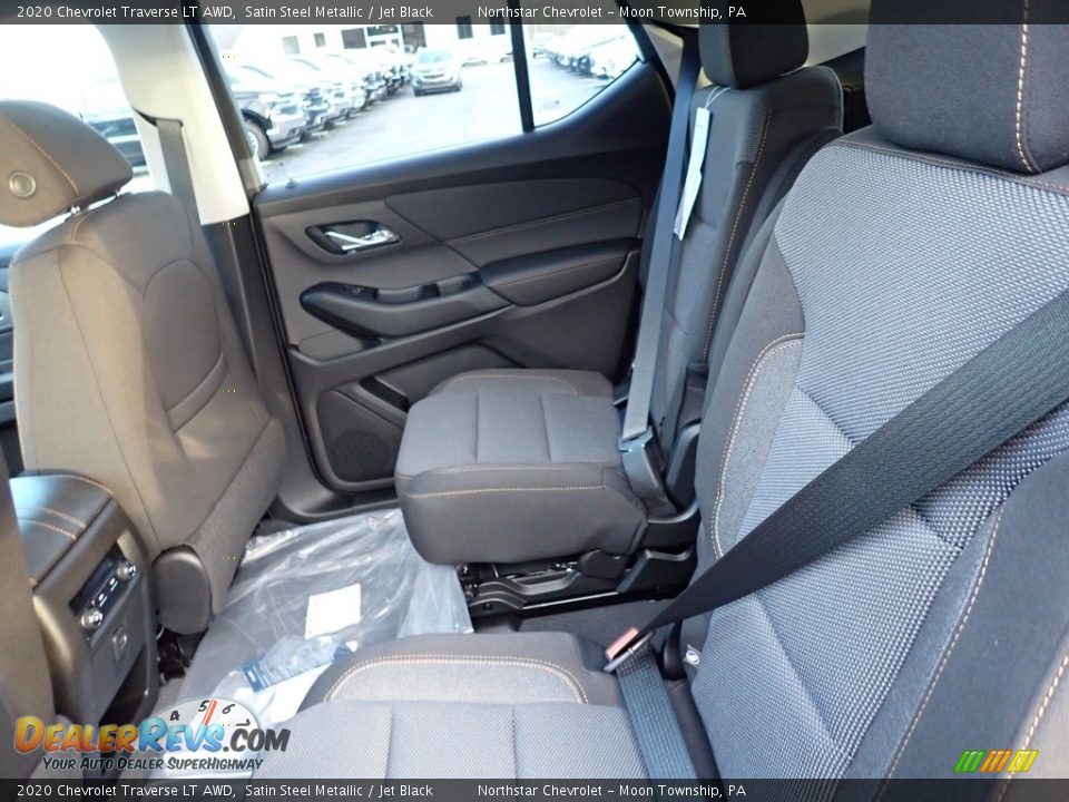 2020 Chevrolet Traverse LT AWD Satin Steel Metallic / Jet Black Photo #12