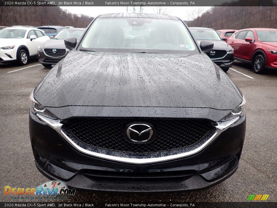 2020 Mazda CX-5 Sport AWD Jet Black Mica / Black Photo #4