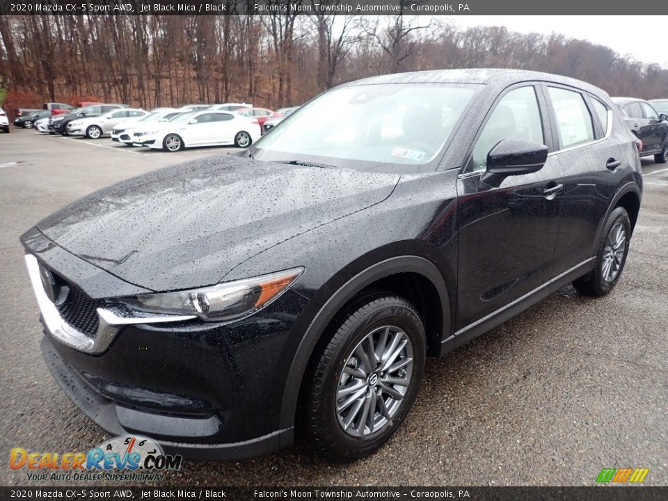 2020 Mazda CX-5 Sport AWD Jet Black Mica / Black Photo #5