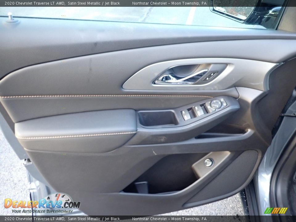 2020 Chevrolet Traverse LT AWD Satin Steel Metallic / Jet Black Photo #14