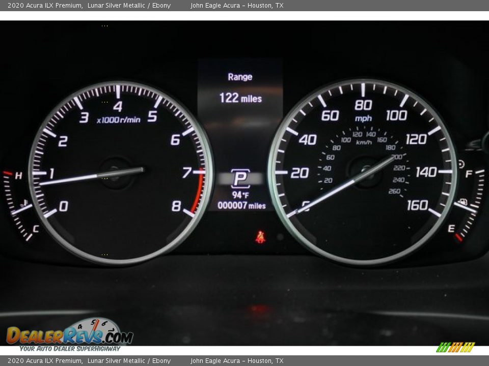 2020 Acura ILX Premium Lunar Silver Metallic / Ebony Photo #31