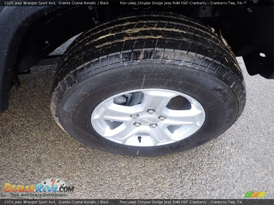 2020 Jeep Wrangler Sport 4x4 Granite Crystal Metallic / Black Photo #9