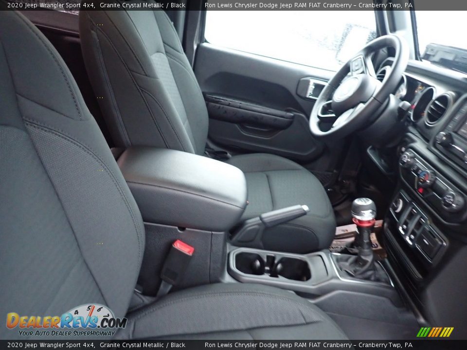 2020 Jeep Wrangler Sport 4x4 Granite Crystal Metallic / Black Photo #10