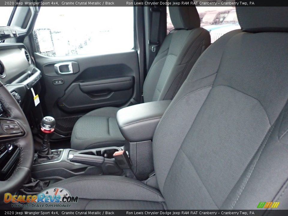 2020 Jeep Wrangler Sport 4x4 Granite Crystal Metallic / Black Photo #12