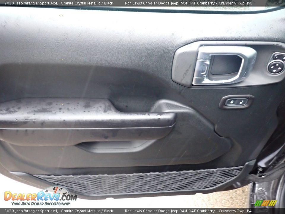 2020 Jeep Wrangler Sport 4x4 Granite Crystal Metallic / Black Photo #13