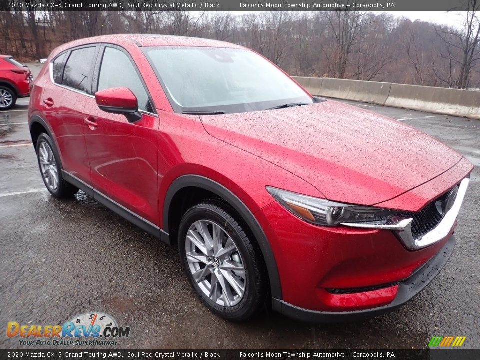 Front 3/4 View of 2020 Mazda CX-5 Grand Touring AWD Photo #3