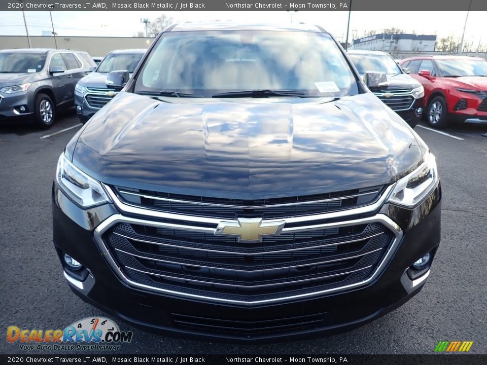 2020 Chevrolet Traverse LT AWD Mosaic Black Metallic / Jet Black Photo #8
