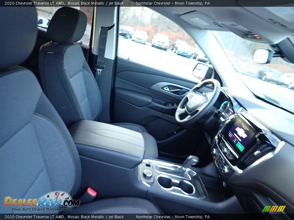 2020 Chevrolet Traverse LT AWD Mosaic Black Metallic / Jet Black Photo #10