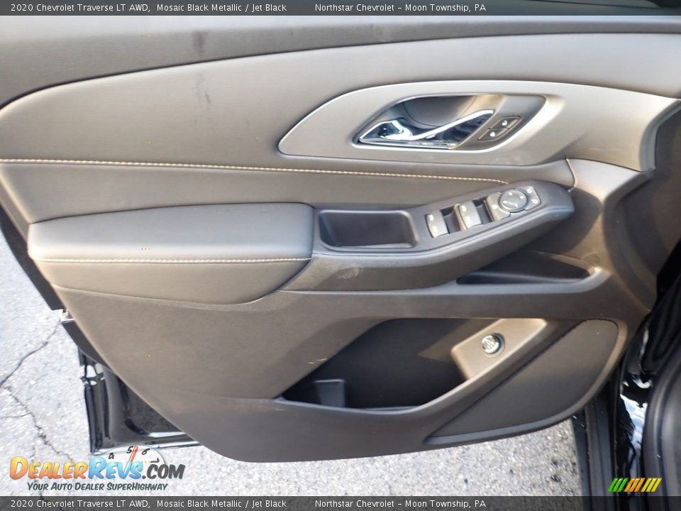 2020 Chevrolet Traverse LT AWD Mosaic Black Metallic / Jet Black Photo #14