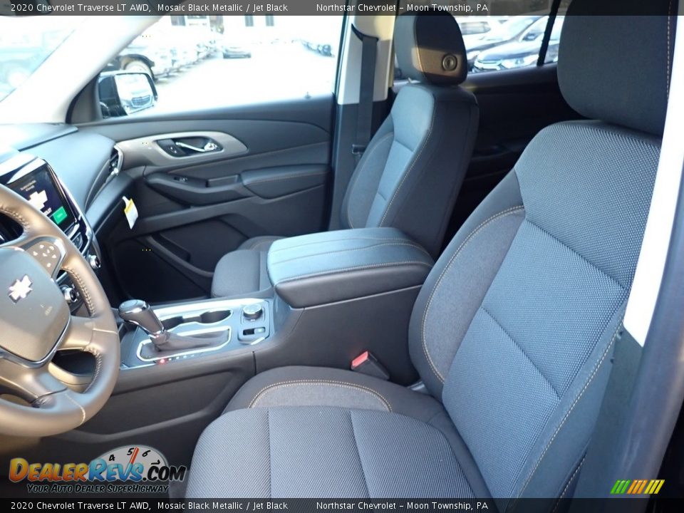 2020 Chevrolet Traverse LT AWD Mosaic Black Metallic / Jet Black Photo #15