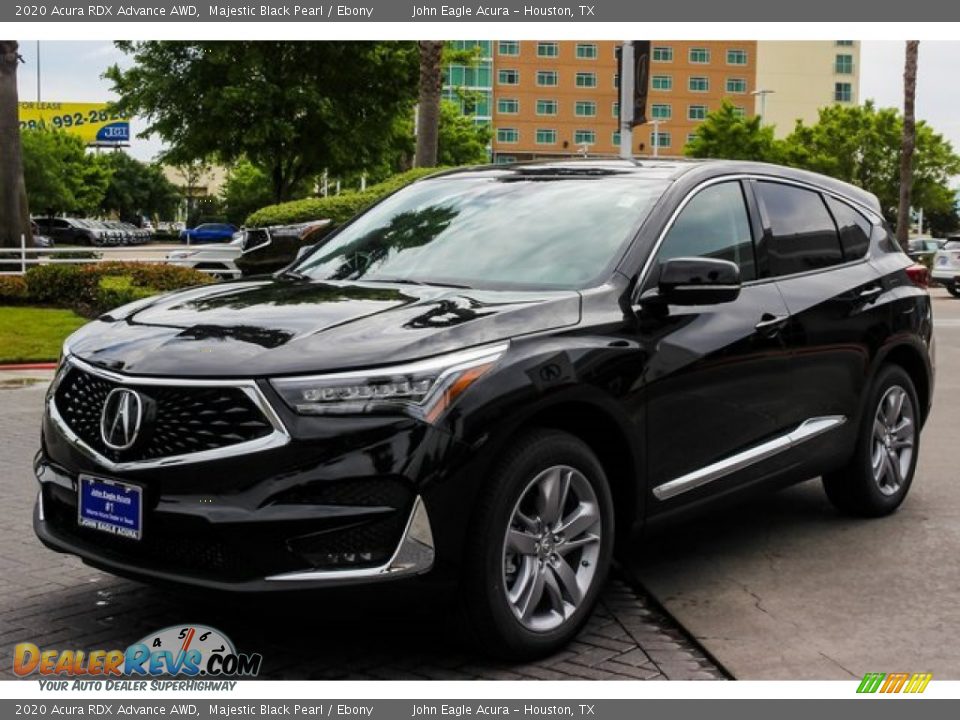 2020 Acura RDX Advance AWD Majestic Black Pearl / Ebony Photo #3