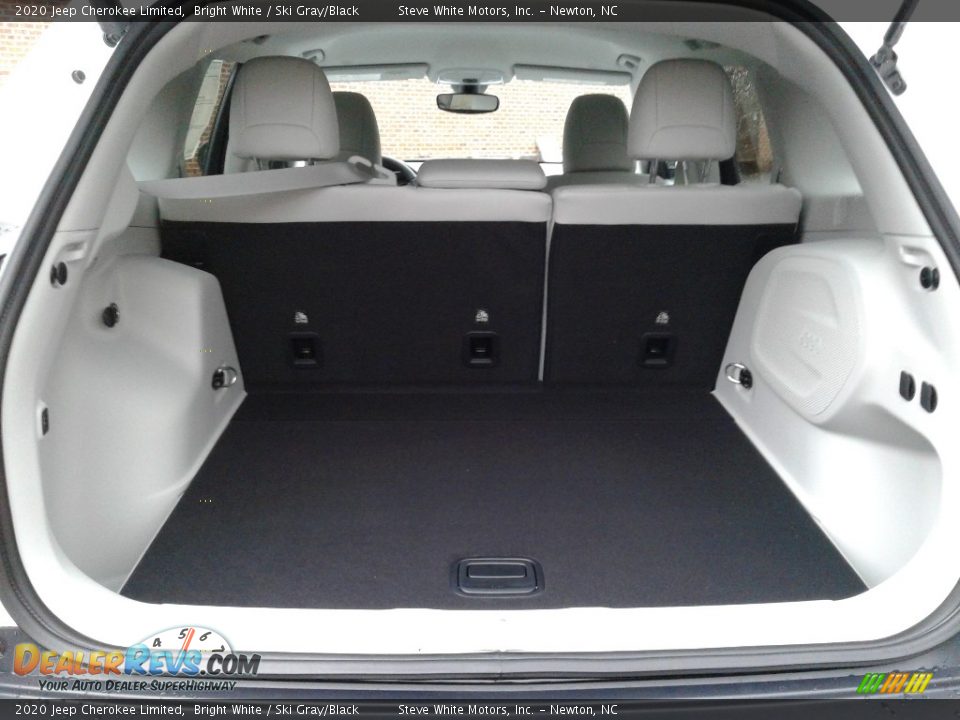 2020 Jeep Cherokee Limited Bright White / Ski Gray/Black Photo #13