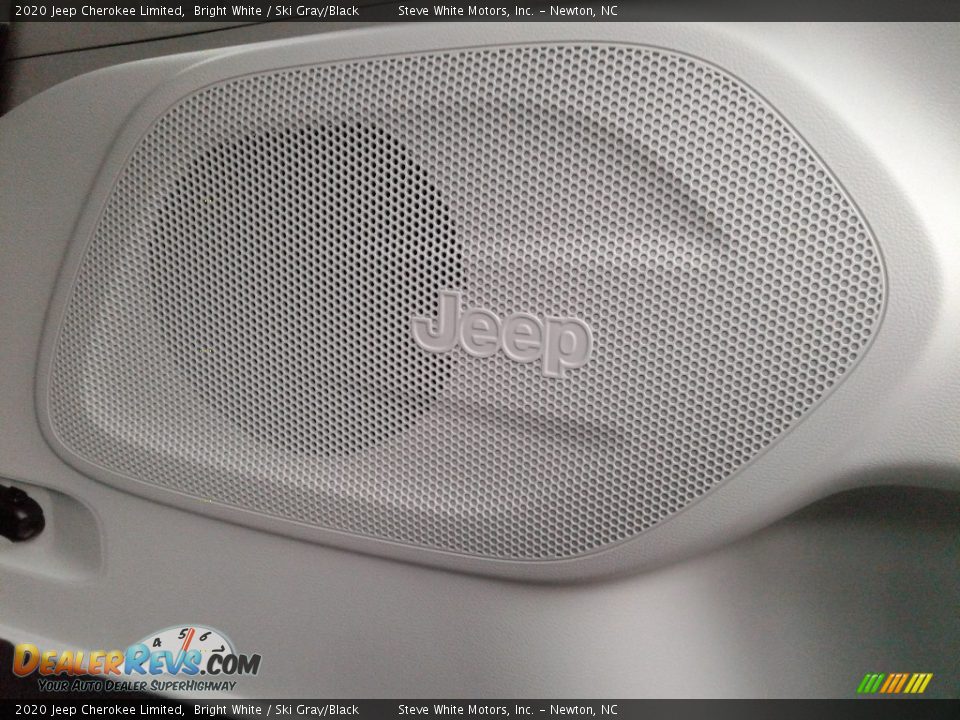 2020 Jeep Cherokee Limited Bright White / Ski Gray/Black Photo #14